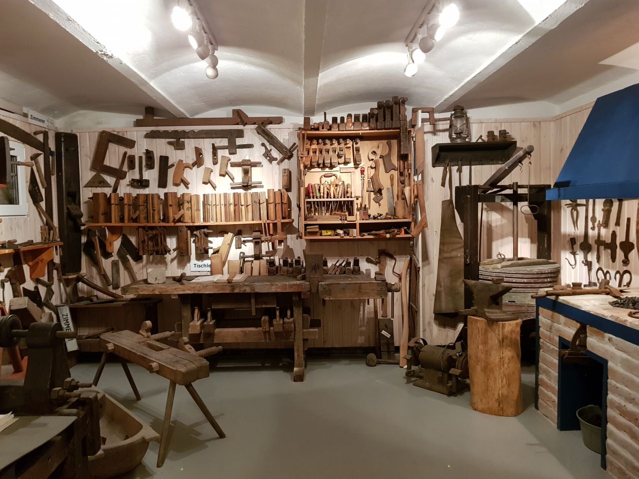 museum hohenau an der march, Blick in die Ausstellung